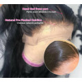 28 inch full frontal closure Brazilian wig