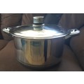 8.5Lt stainless steel casserole