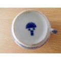 Oriental blue and white eggshell milk jug