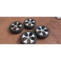 17 inch Alloy Wheels and Tyres - Set of 4