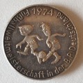 1974 Silver Dortmund German Football medal - 12.6g