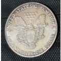 1987 Silver USA 1 dollar
