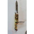 Paul Kruger & Gen.De Wet Richard's Sheffield pocket knife. A beauty,original in excellent condition.
