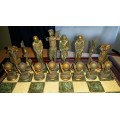 GOLF THEME CHESS 3D Game &  Exquisite Pieces with intricate details.