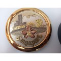 [Retail: R3500] Stunning 24K Gold Edged Singapore Chokin | Artwork Engraved In Japan