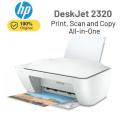 Verified Tested | HP DeskJet 2320 All-In-One Printer + Power Cable + Original Box | Easy PC Setup