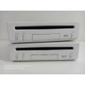 Verified Tested - 2 x Nintendo Wii Consoles - White Edition - Sold Each & Stock On Hand