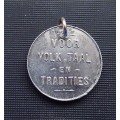 Silver tone Oranje Vry Staat Medalie `Nationale Fees Vrede OFS 3rd en 4rde Februarie 1916`