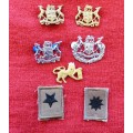 Assorted  Military rank insignia.