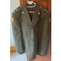 SADF Lt Admin Corps Step out jacket. Jacket ,badges, buttons & Flashes mint condition. Bush war era
