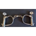 South African Police pre WWii Handcuffs RCS (Ruben Craddock & Sons)