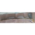 Antique African Large Luba Battle Axe