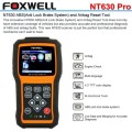 FOXWELL NT630 Pro Engine,ABS,Airbag,SRS,SAS, Reset Scan Tool Anti Lock Brake System OBD2 Scanner