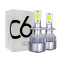 Led Headlight 9006 - C6  7600Lm/Set