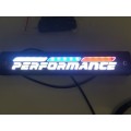 Bmw M Performance Flexible COB LED Daytime Running Light DRL Grille Emblem