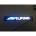 ALPINE Flexible COB LED Daytime Running Light DRL Grille Emblem