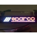 SPARCO Flexible COB LED Daytime Running Light DRL Grille Emblem