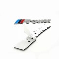 M3 power Motorsport Metal Logo Car Sticker Rear Trunk Emblem Grill Badge for BMW