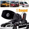 12v 60w 5 Tone Car Truck Vehicle Loud Sound Warning Siren Speaker