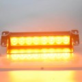 Emergency Strobe Flashing Light - Amber Dashboard/Windscreen 12v Strobe Lights 8 LED
