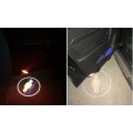 LED 3D Laser Car Door Welcome Light Projector Logo For Chevrolet Captiva