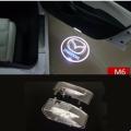 LED 3D Laser Car Door Welcome Light Projector Logo For Mazda 6