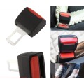 2 x Universal Car Seat Belt Plug, Buckle Extension Clip and Alarm Stopper Canceller
