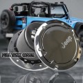 Black Fuel Cap Cover For Jeep Wrangler 2 and 4 Door JK 2007-2021