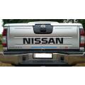 Nissan Tailgate Loadbay Sticker - Matte Black