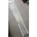Alpina Racing Side Stripes Decals Set for Bmw - Gold Color