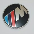 BMW M/// 72mm Bonnet/Trunk Badge Stick On for E46 E39 E36 E60 E90 F30 E53 E34 E30 F10 F20