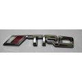 TRD Metal Chrome Grill Emblem Sport Sticker