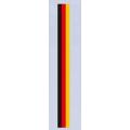 1pcs Germany Car Door Side Skirt  Stripes Stickers Body Viny Stickers 100cm