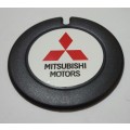 Licence Disc Holder Plastic Black MITSUBISHI
