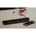 Mercedes Benz AMG Flexible COB LED Daytime Running Light DRL Grille Emblem