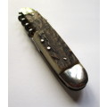 Vintage Bonsa stag handled pocket knife in excellent condition. Solingen, Germany.