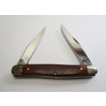 Ontario Knife 615 Old Hickory Muskrat Knife, made in USA, Delrin Scales.