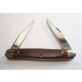 Ontario Knife 615 Old Hickory Muskrat Knife, made in USA, Delrin Scales.