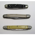 Vintage German Pocket knife lot -- Richartz, Elbeco, Krusius