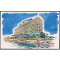Vintage post card -- Cairo Hilton Hotel