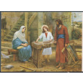 Vintage post card -- The Holy Family