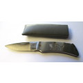 Torro surgical steel lock back knife - old stock Made in South Africa -- Lion