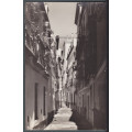 Vintage post card -- Seville, St. Cross Quarter. Printed in Madrid.