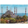 Vintage Post Card -- Istanbul -- The Blue Mosque