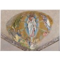 Vintage Post card - Daphni - The Transfiguration - Mosaic 11th cent.