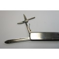 Vintage `Luna` Pocket knife, stainless, made in Italy.