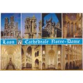 Vintage Post Card - Notre-Dame Cathedral 12th-13th cent. Printed in France.