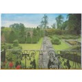 Vintage Post Card - Avebury Manor - Topiary Garden