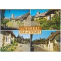 Vintage Post Card - Isle of Wight. Godshill. Salmon Cameracolour Post Card