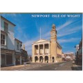 Vintage Post Card - The Guildhall, Newport, Isle of Wight. Salmon Cameracolour Post Card.